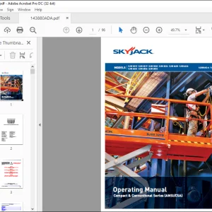 Skyjack SJIII 3215 SJIII 3219 SJIII 3220 SJIII 3226 SJIII 4620 SJIII 4626 SJIII 4632 SJIII 6826 SJIII 6832 Operating Manual - PDF DOWNLOAD