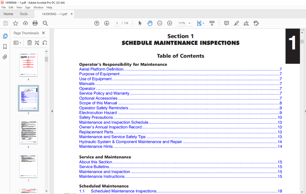 Skyjack SJIII Compact Series SJIII 3215 SJIII 3219 Service Manual