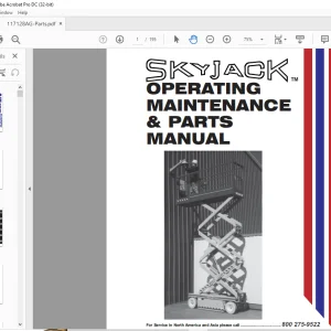 Skyjack SJIII Series 3220 4620 4626 4830 4832 & 6832 Operating Maintenance & Parts Manual - PDF DOWNLOAD
