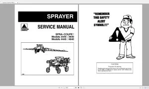Spra Coupe (SA) AG South America Workshop Service Manuals Complete Set - PDF DOWNLOAD