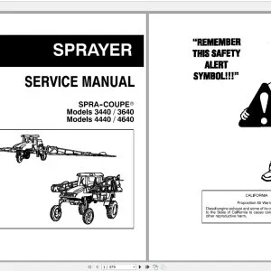 Spra Coupe (SA) AG South America Workshop Service Manuals Complete Set - PDF DOWNLOAD