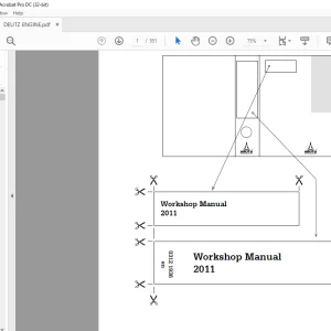 Still OM Pimespo Forklift DEUTZ Engines Workshop Manual 2011 - PDF DOWNLOAD
