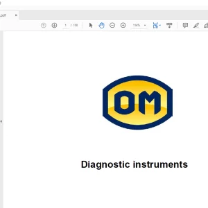 Still OM Pimespo Forklift Diagnostic Instrusments Manual 0048042300 - PDF DOWNLOAD
