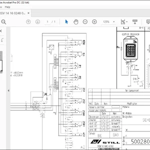 Still Sted EGV 14 16 ELECTRICAL WIRING diagram Manual  - PDF DOWNLOAD