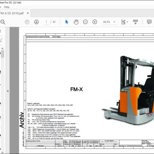 Still Sted FM-X 03 Electrical Circuit diagram Manual -  PDF DOWNLOAD