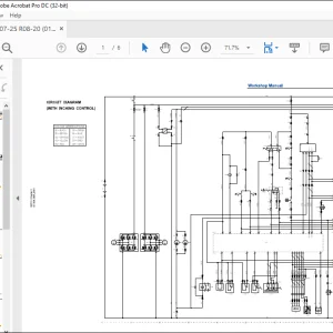 Still Sted R0734 R0807 Electrical Circuit Diagram Manual - PDF DOWNLOAD