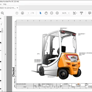 Still Sted RX20 14-20 ELECTRICAL circuit diagrams Manual - PDF DOWNLOAD