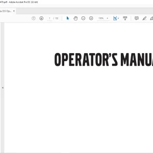 Volvo Penta D3 Operators Manual 328119479 - PDF DOWNLOAD
