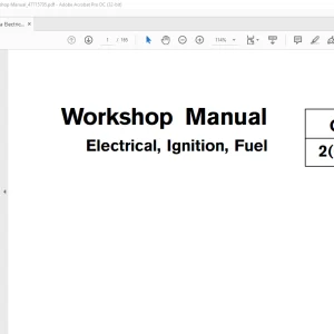 Volvo Penta Electrical, Ignition, Fuel Workshop Manual_47715705 - PDF DOWNLOAD
