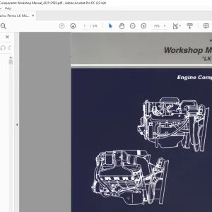 Volvo Penta LK Models Engine Components Workshop Manual PN 7797361-8 - PDF DOWNLOAD