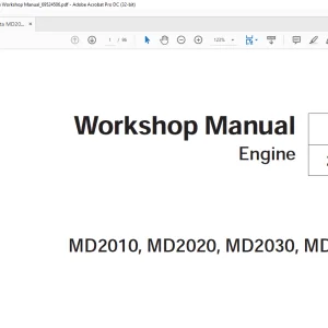 Volvo Penta MD2010, MD2020, MD2030, MD2040 Engine Workshop Manual_69524506 - PDF DOWNLOAD