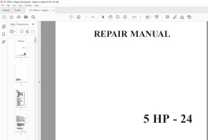 ZF Transmission 5 HP - 24 Repair Manual - PDF DOWNLOAD