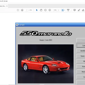 2003 Ferrari 550 Maranello Parts Catalogue Manual - PDF DOWNLOAD