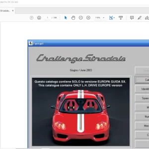 2003 Ferrari Challenge Stradale Parts Manual - PDF DOWNLOAD
