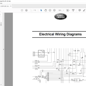 2006 Land Rover L359 LR2 Freelander 2 LHD Electrical Wiring Diagrams Manual - PDF DOWLOAD