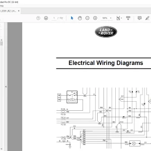 2006 Land Rover L359 LR2 LHD Freelander 2 Electrical Circuit Diagrams Manual - PDF DOWNLOAD