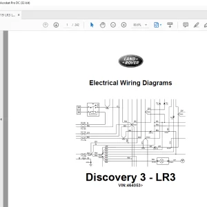 2007 Land Rover Discovery 3 - LR3 LHD Electrical Wiring Diagrams Manual - PDF DOWNLOAD