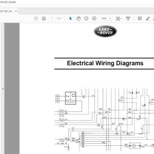 2007 Land Rover L359 Freelander 2 LHD Electrical Wiring Diagrams Manual - PDF DOWNLOAD