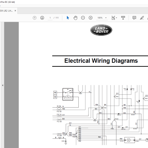 2007 Land Rover L359 Freelander 2 LHD Electrical Wiring Diagrams Manual