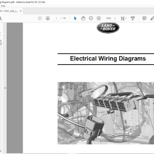 2010 Land Rover L319-11 MY DISCOVERY 4 - LR4 (LHD) Electrical Wiring Diagrams Manual  - PDF DOWNLOAD