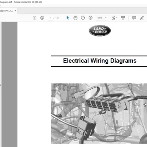 2011 Land Rover L319 DISCOVERY 4 - LR4 (LHD) Electrical Wiring Diagrams Manual - PDF DOWNLOAD