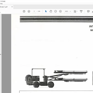 CAT Bucyrus MK-35 HYDRAULIC JUMBO OPERATING INSTRUCTIONS & SERVICE MAINTENANCE MANUAL - PDF DOWNLOAD