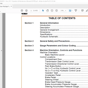 CAT Bucyrus FBR15 Coal Hauler Operation Manual SN:500061 - PDF DOWNLOAD