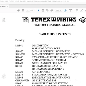CAT Unit Rig Mining Truck MT 4400AC TMT 260AC Operation Manual BI115403 - PDF DOWNLOAD