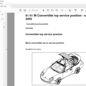 2005-2008 Porsche 911 Carrera 997-1 Workshop Manual - PDF DOWNLOAD