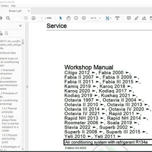 2015 Skoda Fabia III [NJ] Workshop Manual - PDF DOWNLOAD