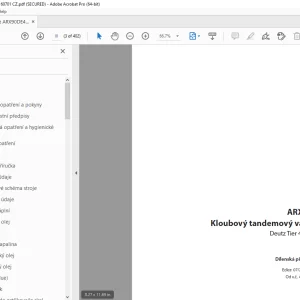 Ammann ARX 90 tandemový válec Dílenská prírucka 4172003 PDF