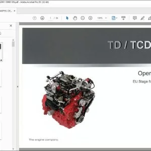 Ammann Deutz EU Stage IV & V / US EPA Tier 4 TD/TCD 3.6 L4 Operating Manual PDF