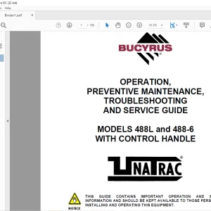 CAT 488L & 488-6 WITH CONTROL HANDLE OPERATION PREVENTIVE MAINTENANCE TROUBLESHOOTING & SERVICE GUIDE MANUAL (A6474X235) - PDF DOWNLOAD