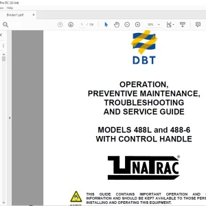 CAT 488L & 488-6 WITH CONTROL HANDLE OPERATION PREVENTIVE MAINTENANCE TROUBLESHOOTING & SERVICE MANUAL - PDF DOWNLOAD