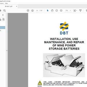 CAT DBT 488L and 488-6 OPERATION, PREVENTIVE MAINTENANCE, TROUBLESHOOTING AND SERVICE GUIDE MANUAL - PDF DOWNLOAD