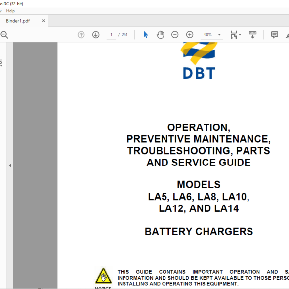 Bobcat S64 Skid-Steer Loader Operation & Maintenance Manual SN