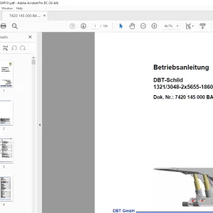 CAT DBT-Schild 1321/3048-2x5655-1860 Betriebsanleitung - PDF DOWNLOAD(German)