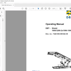 CAT DBT Shield 1800/3200-2x1596-1500 Operating Manual – PDF DOWNLOAD