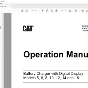 CAT SH650 Roof Support Carrier Operation & Maintenance Manual BI001468 - PDF DOWNLOAD