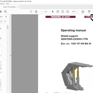 CAT Shield support 2600/5500-2X5655-1750 Operating Manual - PDF DOWNLOAD