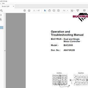 Cat BUCYRUS 488-6 and 488L UN-A-TRAC® Operation Manual A6474X235 - PDF DOWNLOAD
