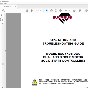 Cat BUCYURS 488L and 488-6 WITH CONTROL HANDLE THIS OPERATION, MAINTENANCE, TROUBLESHOOTING AND SERVICE GUIDE MANUAL - PDF DOWNLOAD