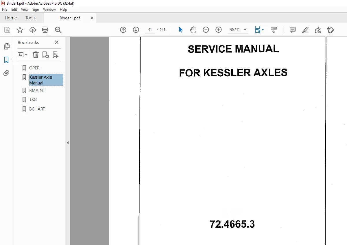Service Guide for Cat Bucyrus 488L and 488-6 PDF Download - Image 3