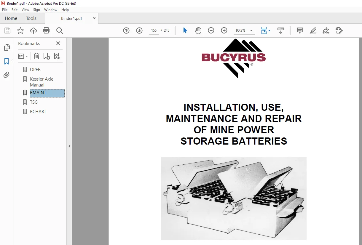Service Guide for Cat Bucyrus 488L and 488-6 PDF Download - Image 4