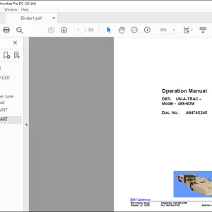 Cat DBT 488-6DM  Operation Manual (A6474X245) - PDF DOWNLOAD