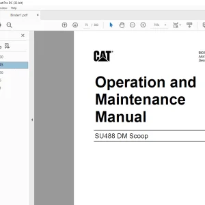 Cat Scoop 5, 6, 8, 10, 12, 14 and 16 Battery Charger with Digital Display Operation Manual BI001975 - PDF DOWNLOAD