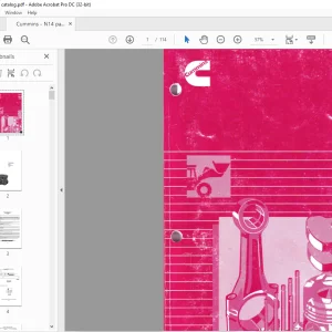 Cummins N14 parts catalog Manual - PDF DOWNLOAD