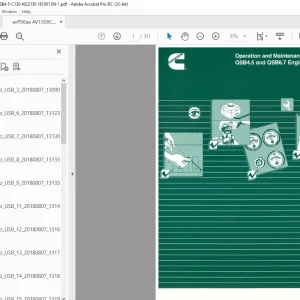 Cummins QSB4.5 & QSB6.7 Operation & Maintenance Manual 4021531 PDF