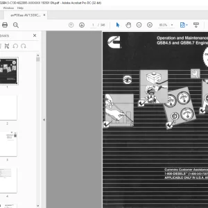 Cummins QSB4.5 & QSB6.7 Operation & Maintenance Manual 4021531 PDF