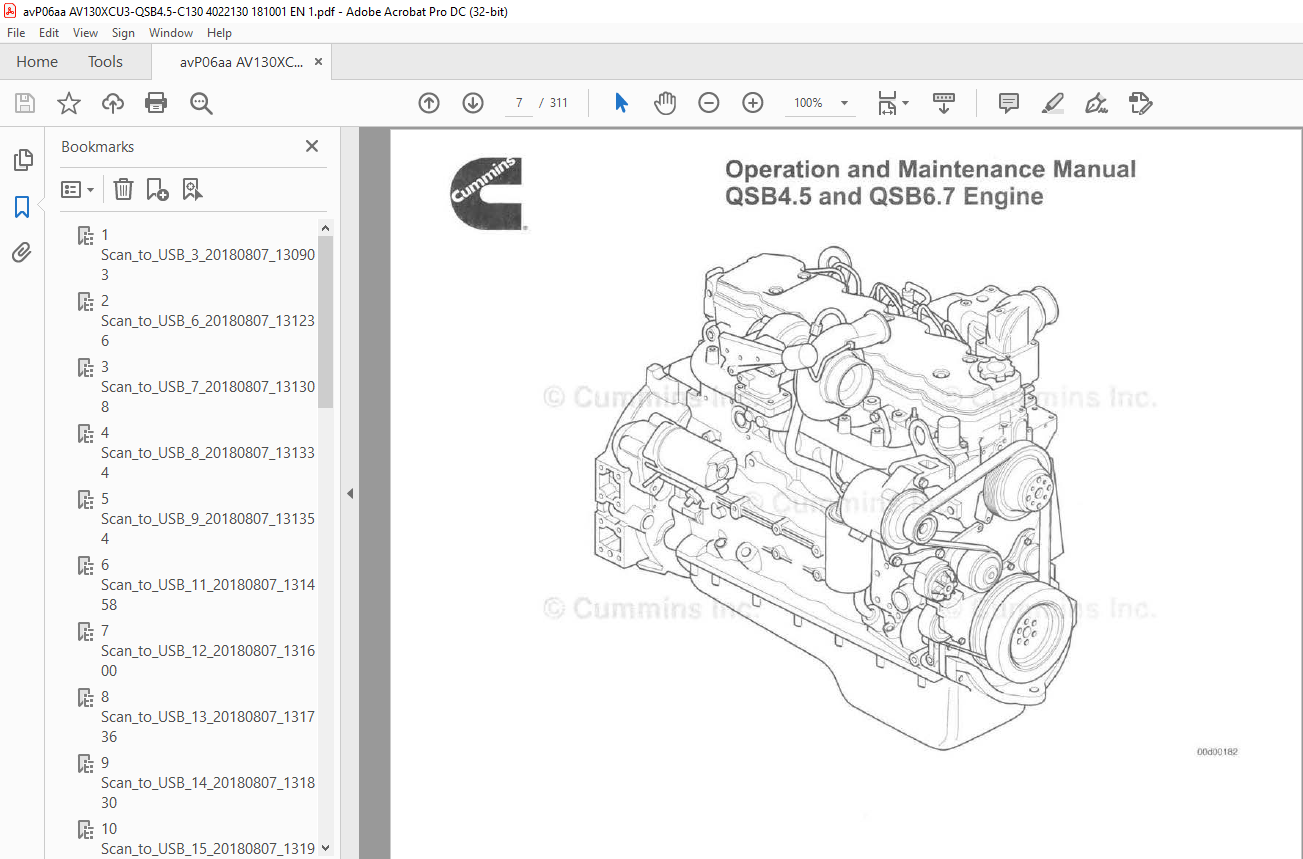 Cummins Qsb4 5 And Qsb6 7 Operation And Maintenance Manual 4021531 Pdf